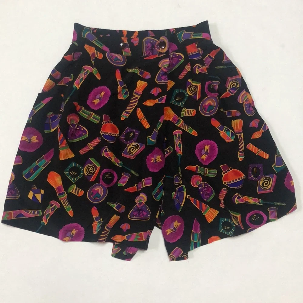 Vintage JMS Collection Washable Silk Shorts - Picture 1 of 8